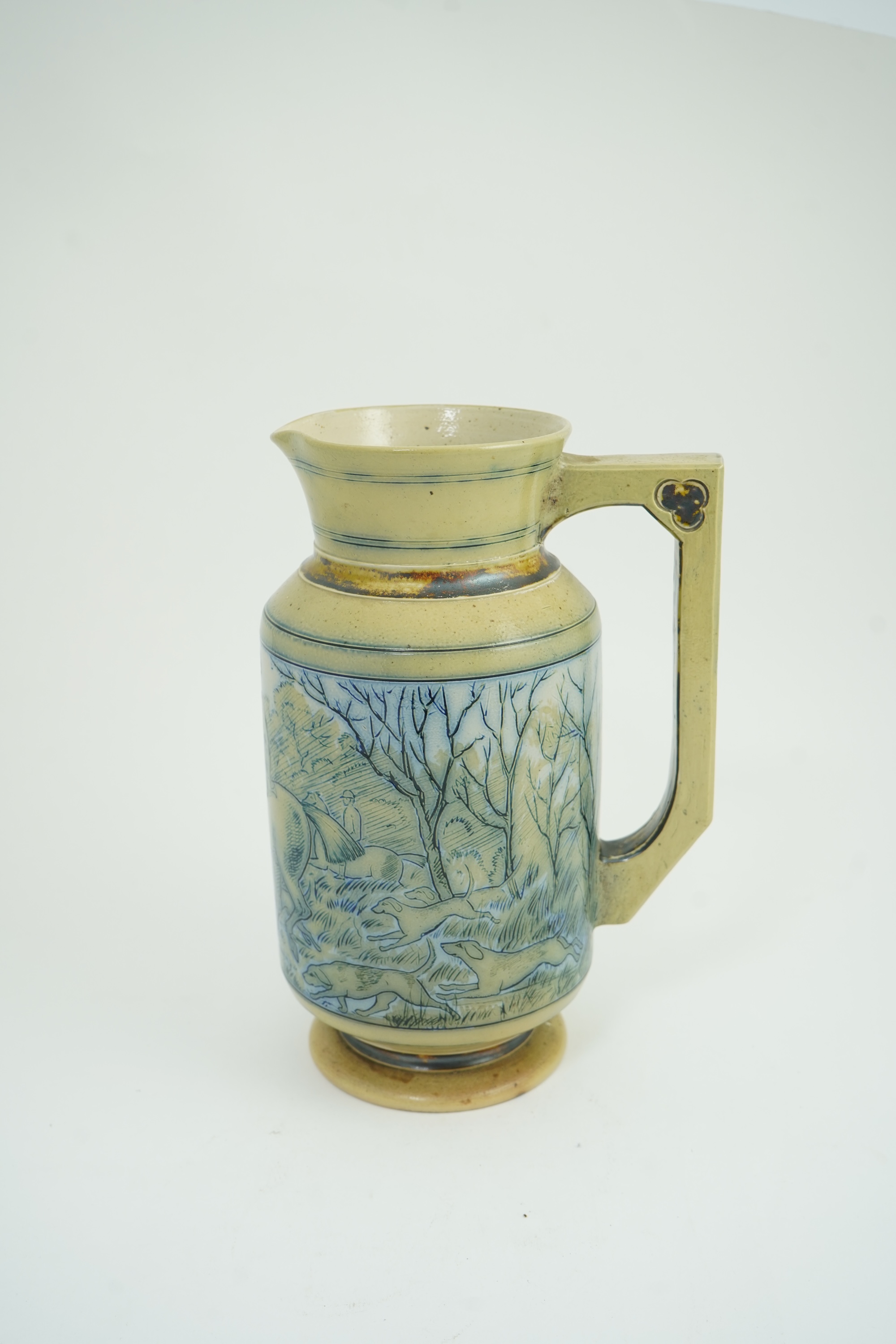 Robert Wallace Martin for Martin Brothers: A large stoneware ewer